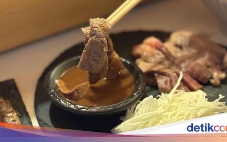 Beef Misodemi dan Shisamo ala Warung Tenda Nuansa Ghibli di Tebet