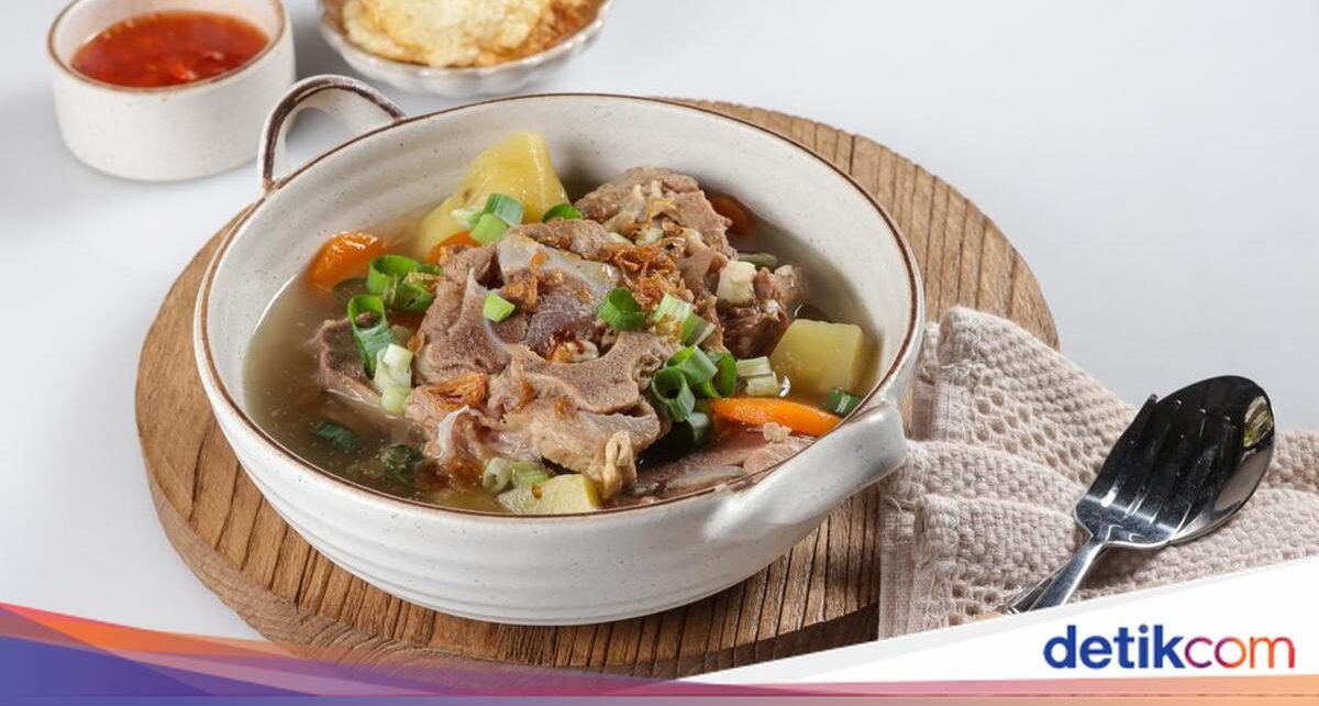 3 Resep Sop Olahan Sapi Mudah & Enak, Cocok buat Menu Harian Keluarga