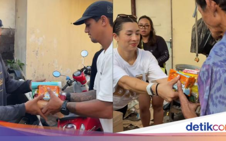 Salut! Jennifer Bachdim Gercep Donasi Makanan untuk Korban Banjir Bali
