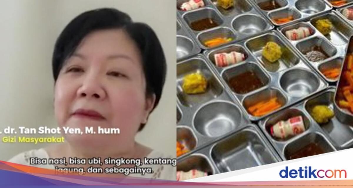 Rekomendasi Menu MBG Sehat Modal Rp 10 Ribu dari dr Tan Shot Yen