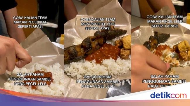 Penistaan Makan Pecel Lele Bikin Geram, Netizen: Diblender Juga Enak!