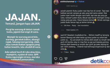 Amrazing hingga Arief Muhammad Ramaikan Seruan Jajan di UMKM