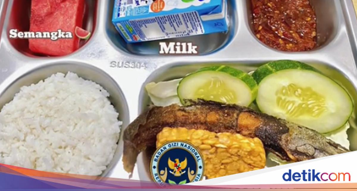 Ini Deretan Menu MBG yang 'Di-spill' Langsung oleh SPPG di TikTok