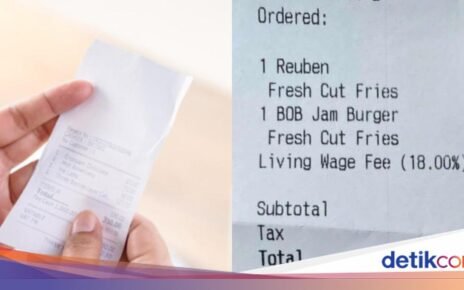 Duh! Pelanggan Kini Dibebankan Biaya 'Upah Kerja' untuk Staf Restoran