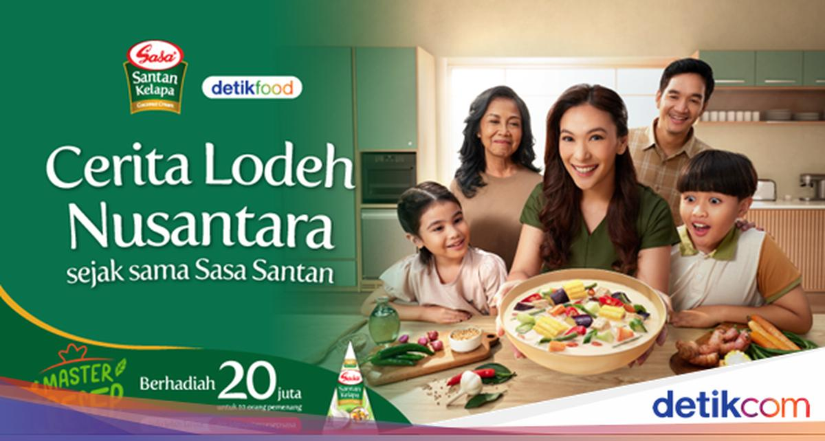 Punya Resep Lodeh Andalan? Ikut Master Resep Sasa Bisa Dapat Rp 2 Juta!