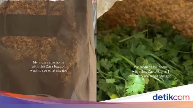 Tertipu! Goodie Bag Merek Fashion Terkenal Ini Isinya Daun Ketumbar