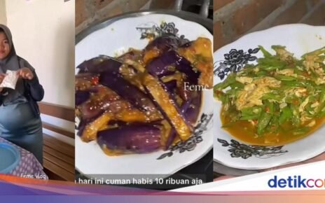 Modal Rp 10 Ribuan, Wanita Ini Buktikan Bisa Masak Tumisan hingga Rendang