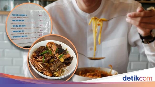 Wow! Warung Makan Ini Jual Mie Goreng Rp 5 Juta per Porsi