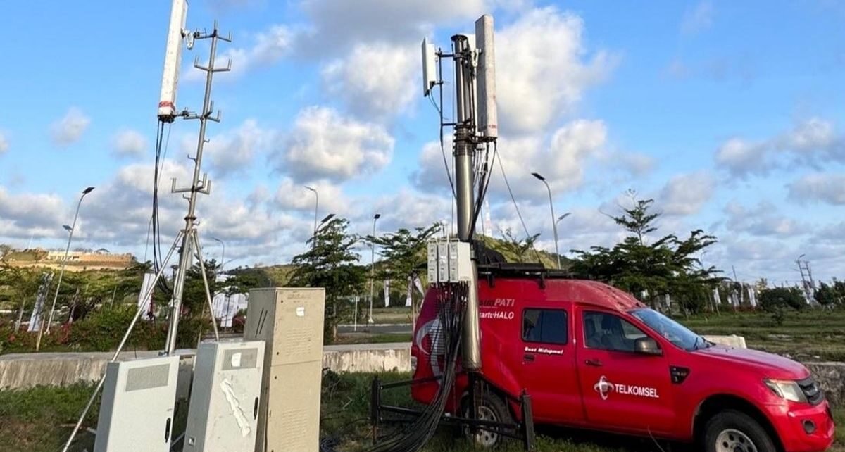 Telkomsel Sedia Teknologi 4G/LTE & Hyper 5G di MotoGP Mandalika 2025