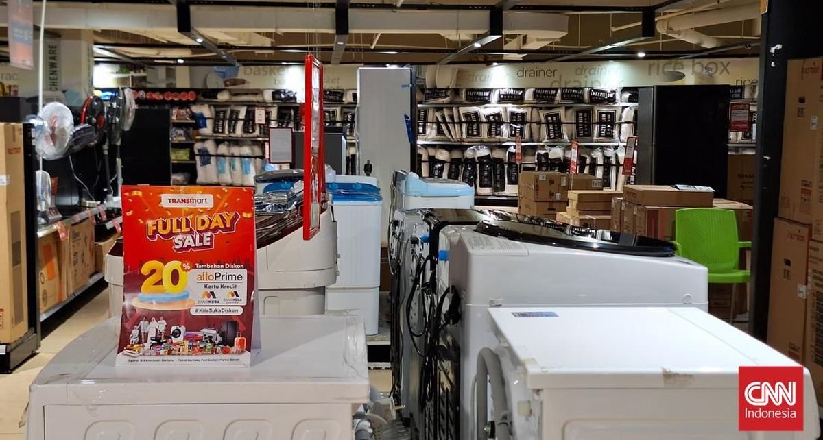 Transmart Full Day Sale, Mesin Cuci Front Load Harganya Rp3 Jutaan Aja
