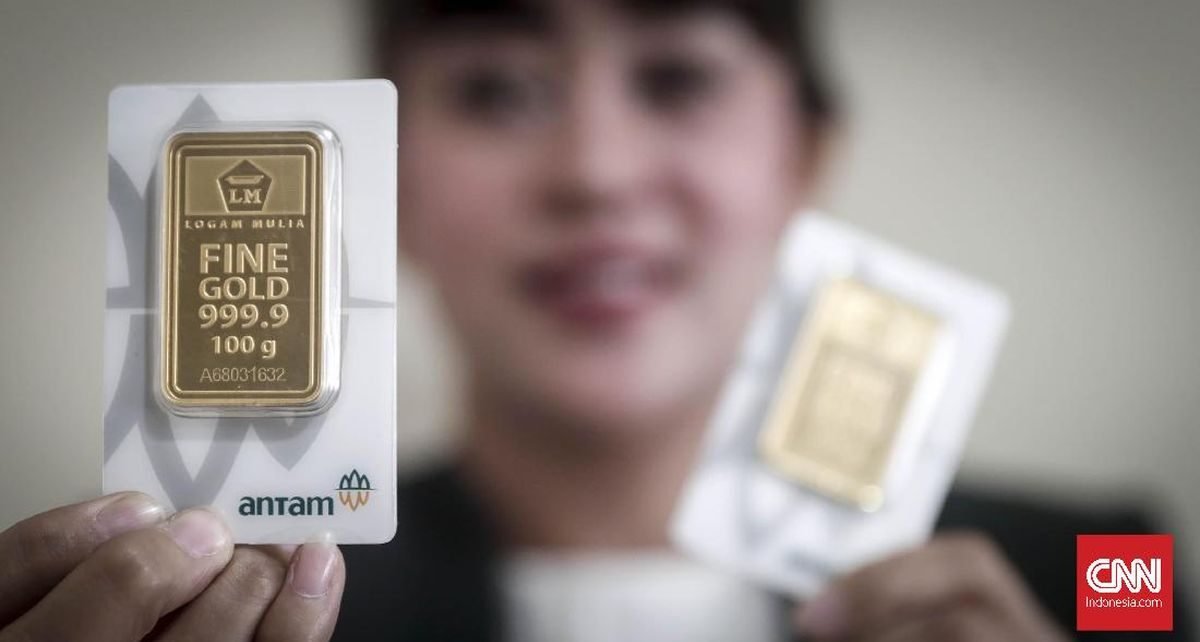 Harga Emas Anjlok Hari Ini Usai Pecah Rekor Rp2,7 Juta Pekan Lalu
