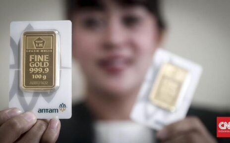 Harga Emas Anjlok Hari Ini Usai Pecah Rekor Rp2,7 Juta Pekan Lalu