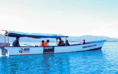 BRI Peduli Hadirkan Perahu Literasi untuk Anak Pesisir Tolitoli