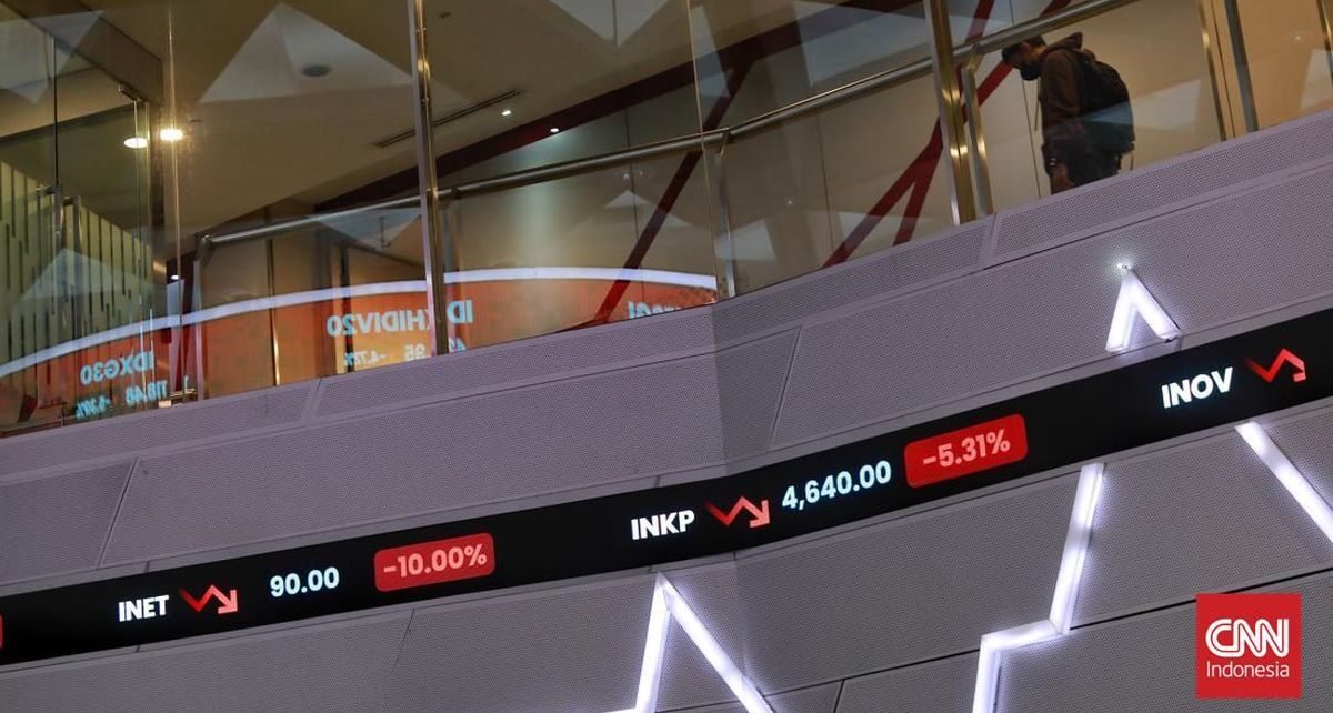 IHSG Terjungkal 1,87 Persen ke 8.117 Sore Ini