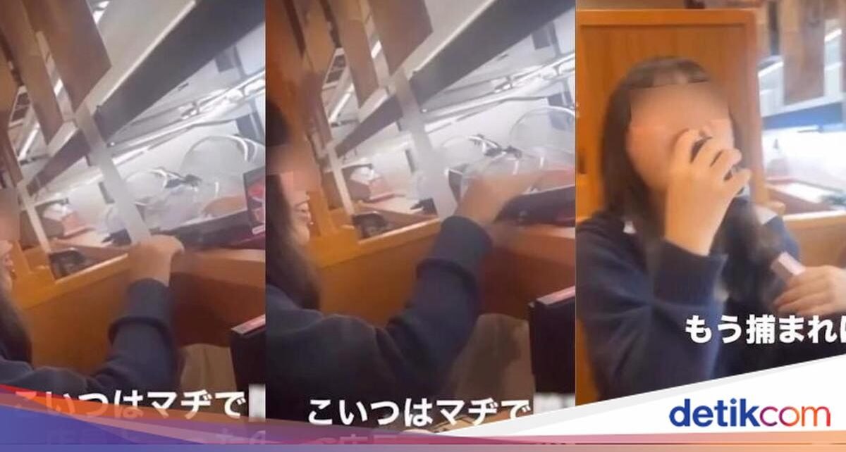 Viral! Pelanggan Pegang Sushi dan Nenggak Kecap Langsung dari Botol