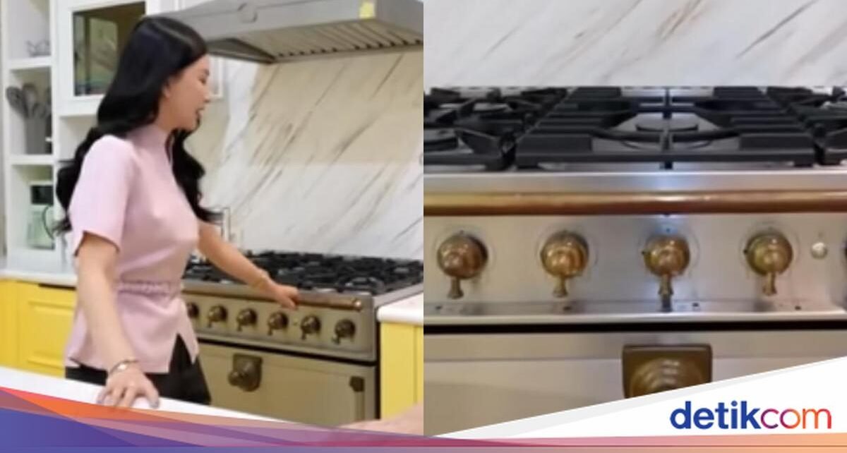 Di Dapur di Rumah Baru Sarwendah, Ada Kompor 'Custom' Rp 1 Miliar!