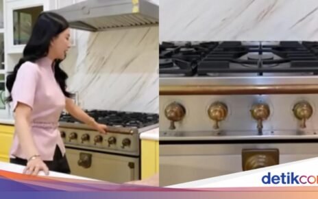 Di Dapur di Rumah Baru Sarwendah, Ada Kompor 'Custom' Rp 1 Miliar!