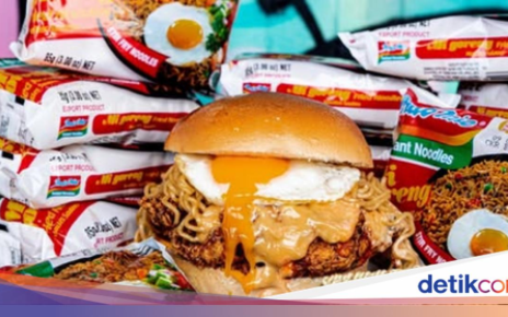 Indomie Nomor 1 di Australia, Ada Kreasi Unik pakai Burger hingga Es Krim