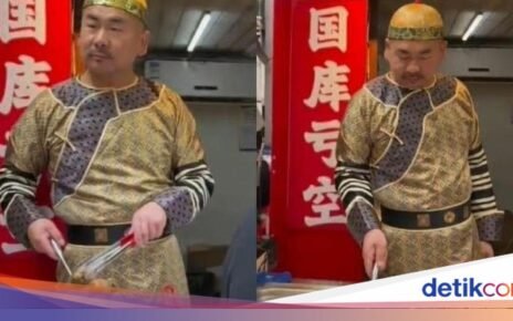 Jualan Pakai Baju Kaisar, Penjual Tahu Busuk Ini Langsung Laris Manis