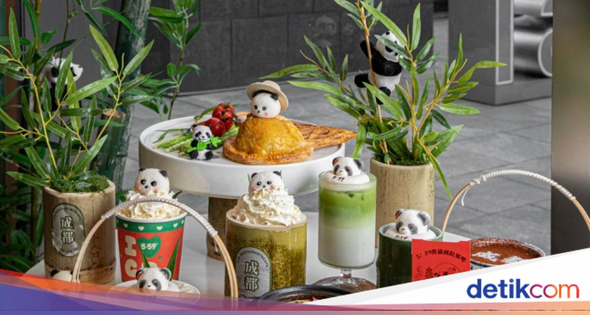 Gemas! Kafe Bertema Panda dari Chengdu Kini Hadir di Singapura