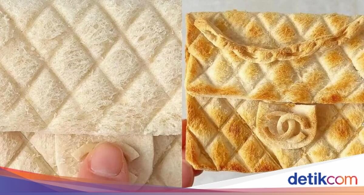 Keren! Food Vlogger Ini Bikin Replika Tas Chanel dari Roti Panggang