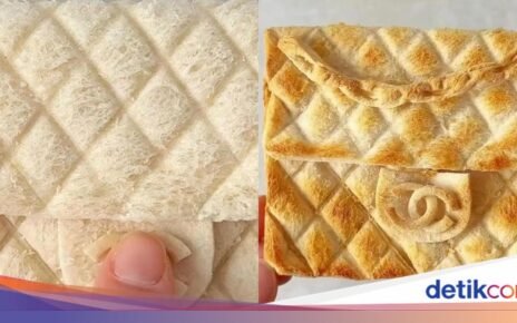Keren! Food Vlogger Ini Bikin Replika Tas Chanel dari Roti Panggang