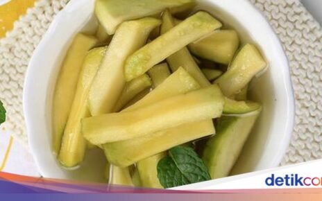 Resep Manisan Mangga yang Asam Manis Nyegerin