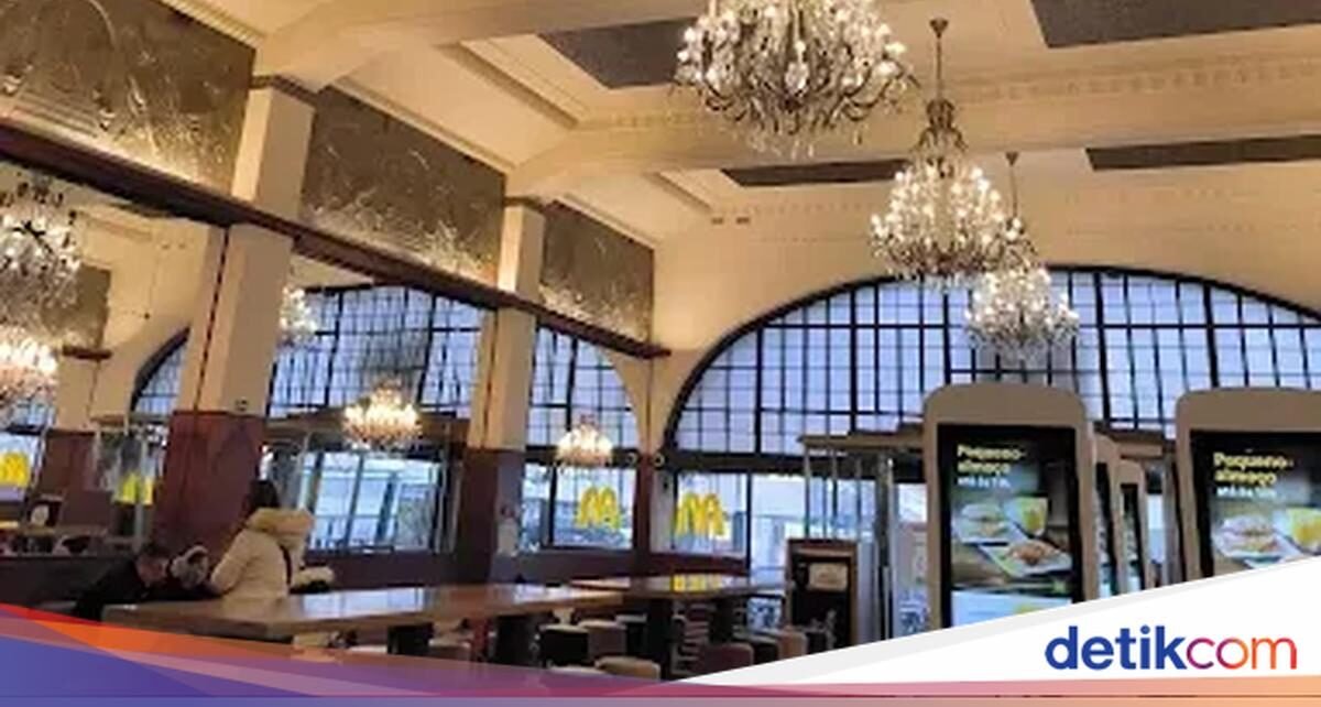 Mewah Banget! Begini Penampilan McDonald's Termegah di Dunia