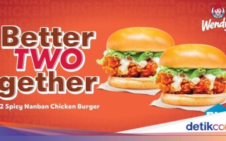 Makan Hemat Berdua Yuk! Ada Promo Beli 1 Gratis 1 di Wendy's