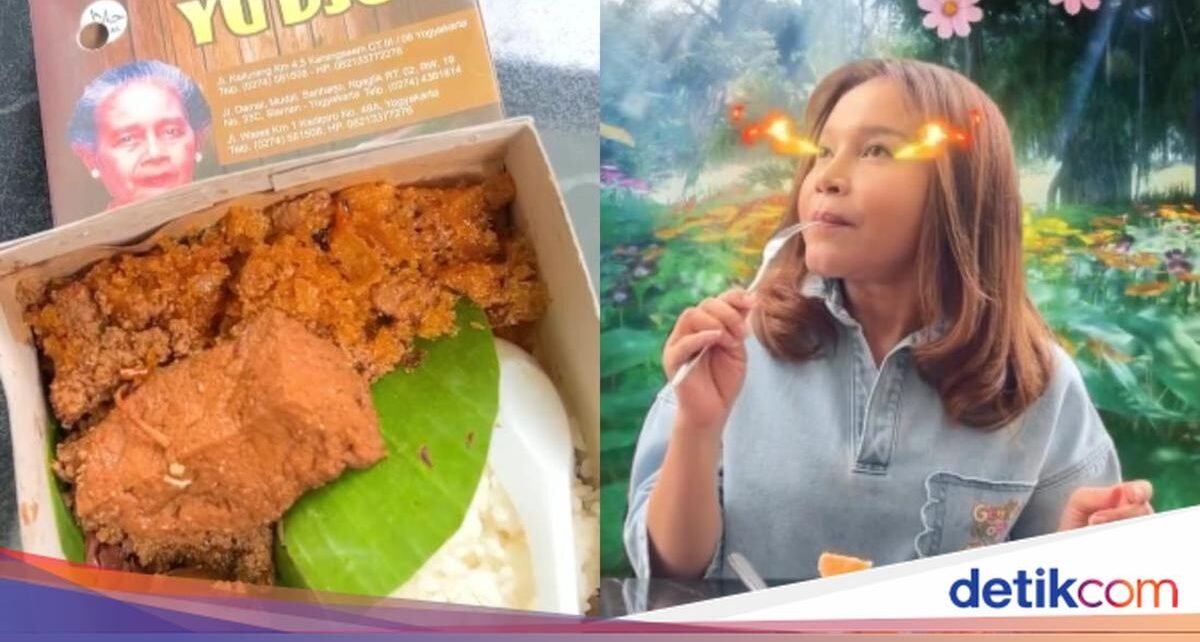 Rossa Ikut Tren 'Bon Appetit, Your Majesty', Ini Aksinya Makan Gudeg