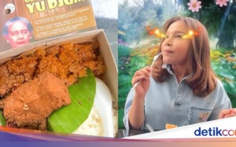 Rossa Ikut Tren 'Bon Appetit, Your Majesty', Ini Aksinya Makan Gudeg