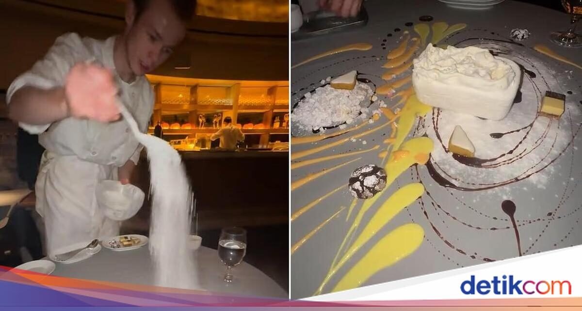 Sajikan Makanan Tanpa Piring, Resto Michelin Ini Dikritik Netizen