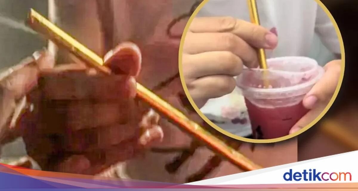 Sedotan Emas Rp 217 Juta Hilang Saat Minum Milk Tea, Polisi Turun Tangan