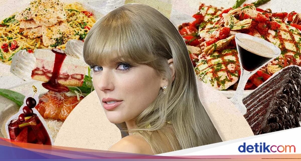 Mengintip 5 Menu Makan Siang Favorit Taylor Swift hingga Pangeran William