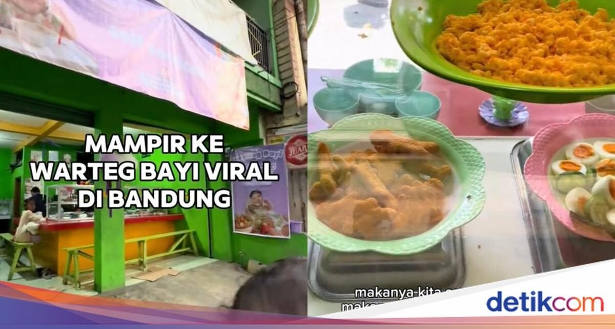 Unik! Ada Warteg Khusus Menu Makanan Bayi di Bandung