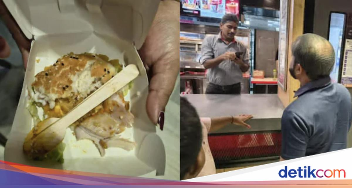 Viral Burger KFC Bau dan Dagingnya Busuk, Staf Respons Begini