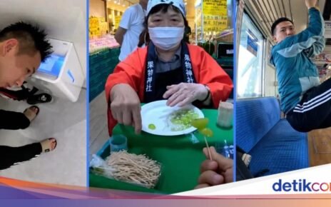 Viral Turis China Minta Minum hingga Habiskan Sampel Makanan di Jepang