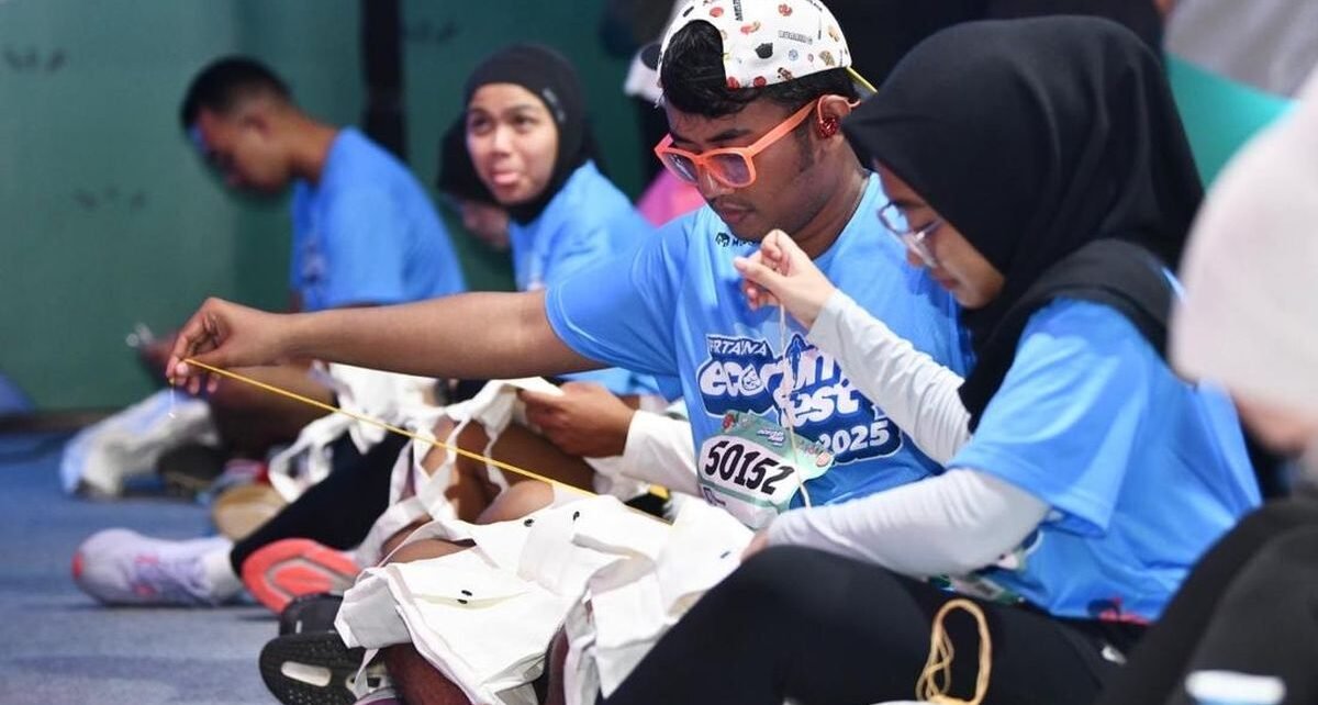 Olah Sampah di Pertamina Eco RunFest 2025 demi Keberlanjutan