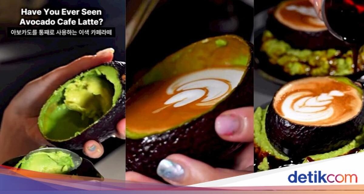 Unik! Avocado Latte, Paduan Segarnya Kopi dan Alpukat yang Creamy