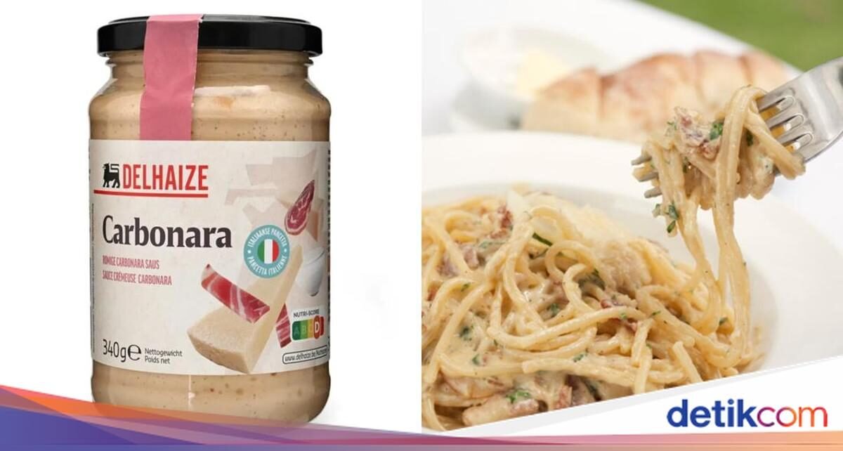 Heboh! Ada Saus Pasta Carbonara Palsu Beredar di Italia