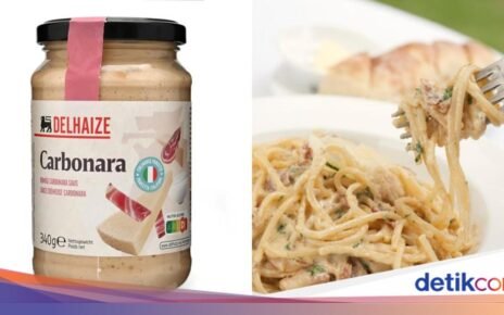 Heboh! Ada Saus Pasta Carbonara Palsu Beredar di Italia