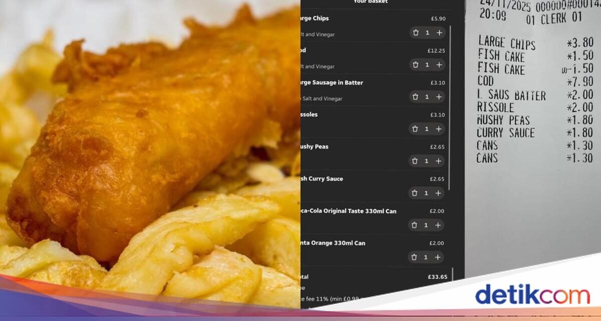 Pesan Fish and Chips via Online Bisa Lebih Mahal Hampir 2 Kali Lipat!