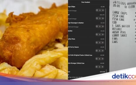 Pesan Fish and Chips via Online Bisa Lebih Mahal Hampir 2 Kali Lipat!