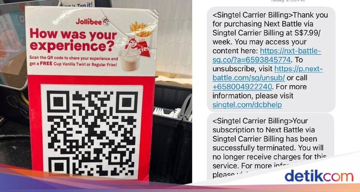 Es Krim Gratis Jadi Modus! Pengunjung Kena Tipu Setelah Scan Kode QR