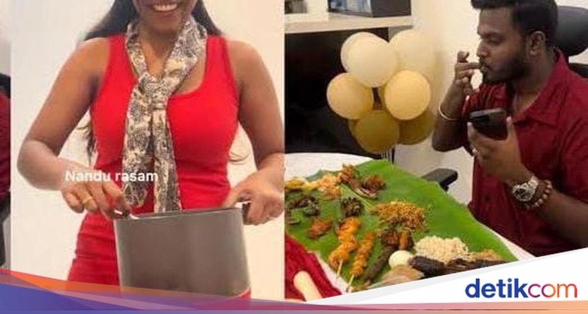 Spesial Buat Suami! Istri Ini Masak dari Pagi sampai Malam Siapkan 34 Menu