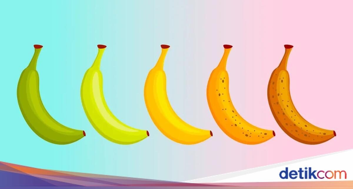 Beda Tahap Beda Rasa, Ini 5 Tingkat Kematangan Pisang dan Nutrisinya