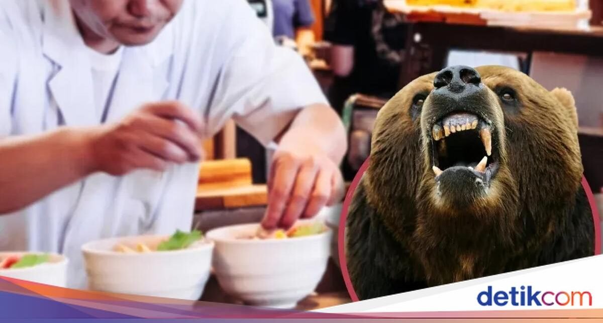 Wajahnya Berlumuran Darah, Chef Ini Tetap Kerja usai Diserang Beruang