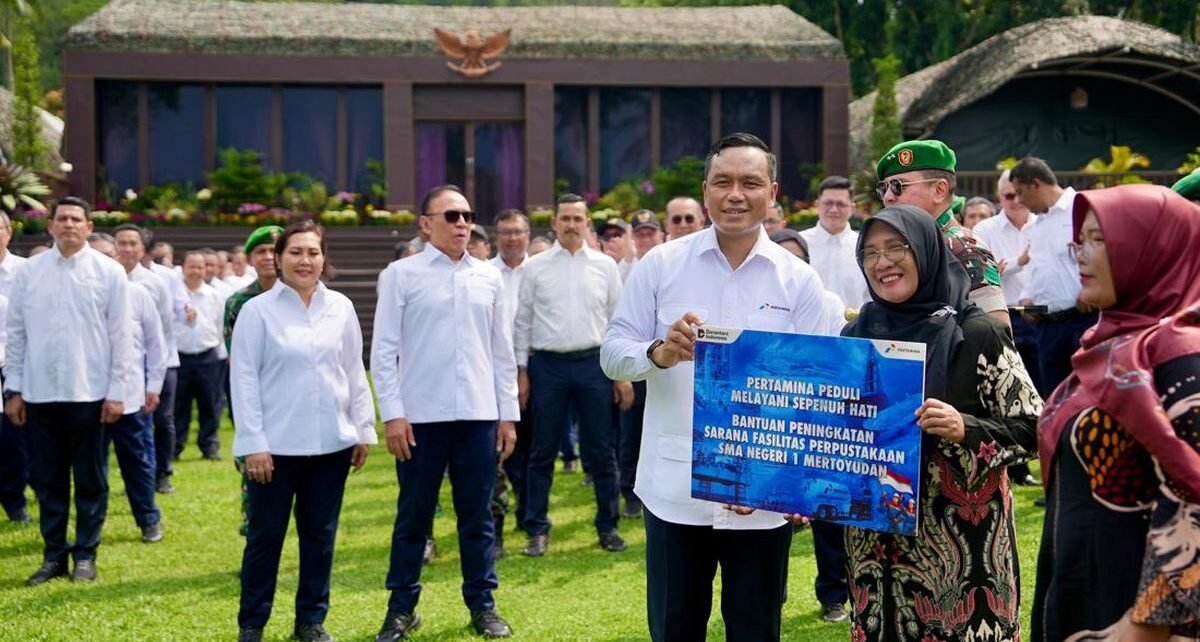 TJSL Sektor Pendidikan, Pertamina Renovasi Sekolah di Magelang
