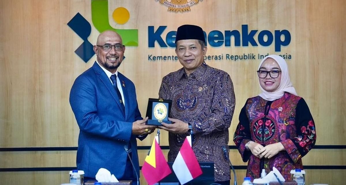 Menkop Terima Delegasi Timor Leste, Tekankan Penguatan Koperasi Desa