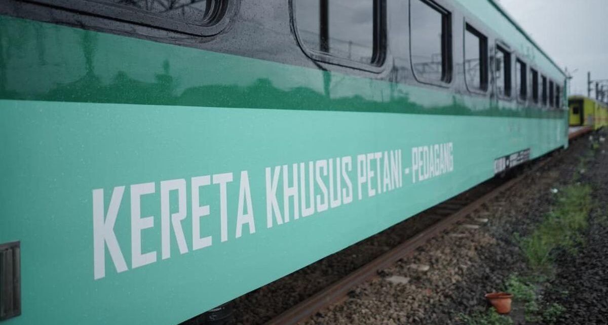 Kereta Khusus Petani dan Pedagang Perkuat Upaya Pemerataan Ekonomi